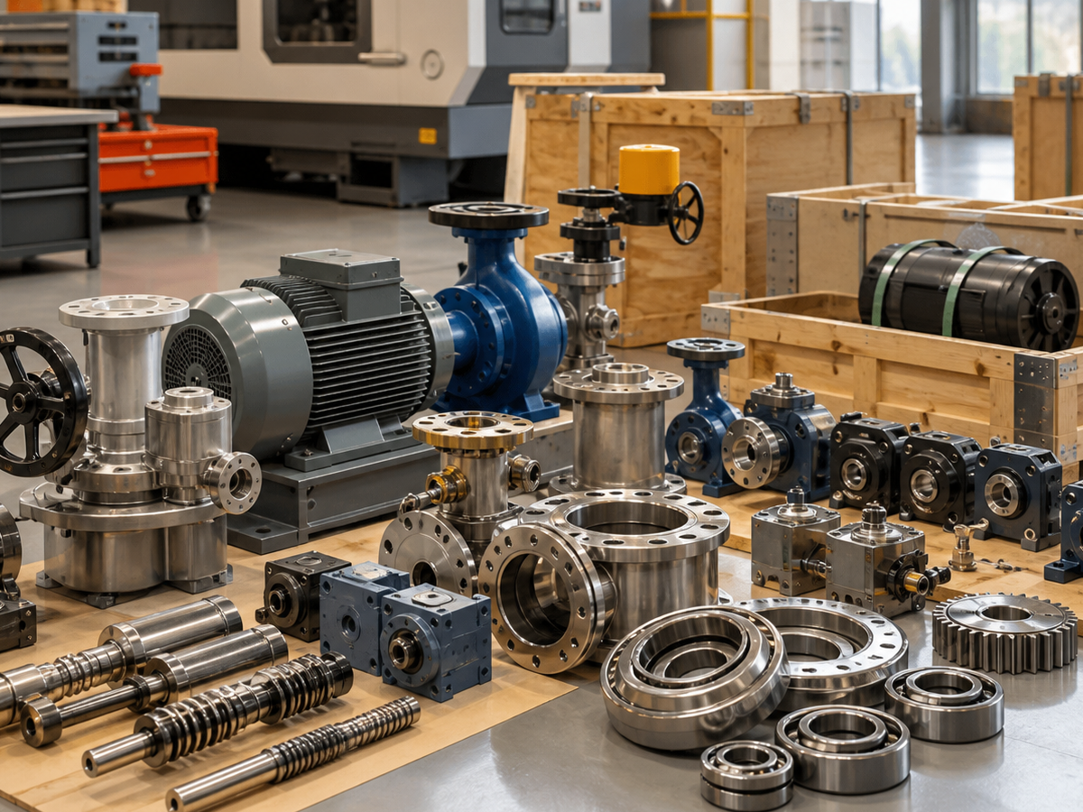 Industrial equipment and parts sourcing